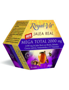Jalea real Mega total 20 viales 2000 mg Dietisa