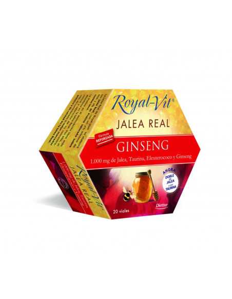 Jalea real Ginseng con taurina 20 viales Dietisa