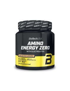 Amino energy zero con electrolitos sabor melocoton polvo 360g BiotechUSA
