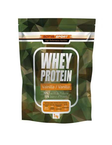 Proteina Whey de suero de leche vainilla Doypack 1 kg Sotya