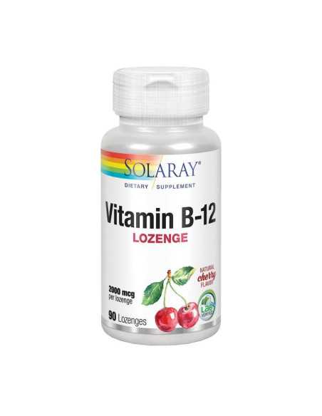 Vitamina B12 2000mcg 90comp Solaray