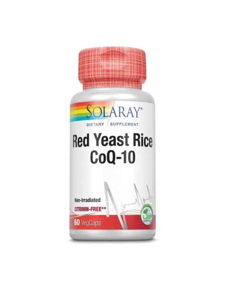 Red Yeast Rice Plus Q10 60 vcaps Solaray