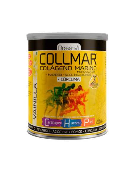 Collmar Colageno Marino Magnesio Curcuma Sabor Vainilla 300g Drasanvi