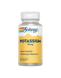 Potasio citrato 99mg 60vcaps Solaray