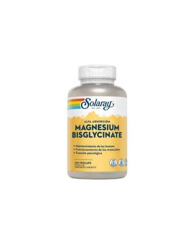Bisglicinato de magnesio 350mg 120 vcaps Solaray