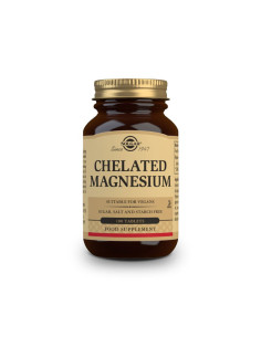 Magnesio Quelado 400mg 100 comprimidos Solgar