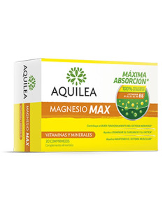 Magnesio MAX 30 comprimidos Aquilea