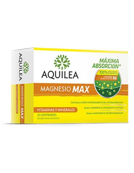 Magnesio MAX 30 comprimidos Aquilea