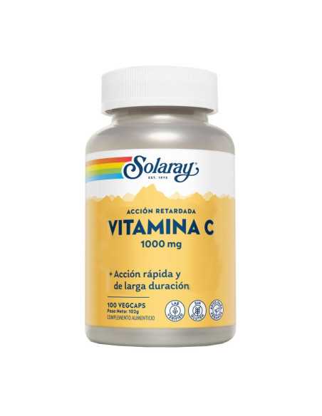 Vitamina C 1000mg A/R 100 comprimidos Solaray