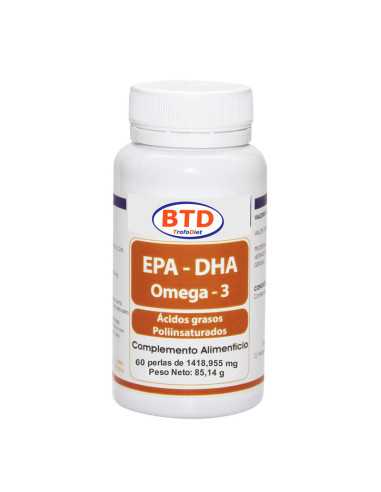 Epa-Dha Omega 3 60 perlas BTD