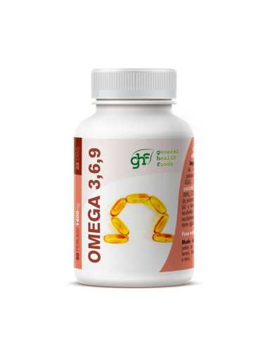 Omega 3, 6 y 9 1300 mg 50 perlas GHF