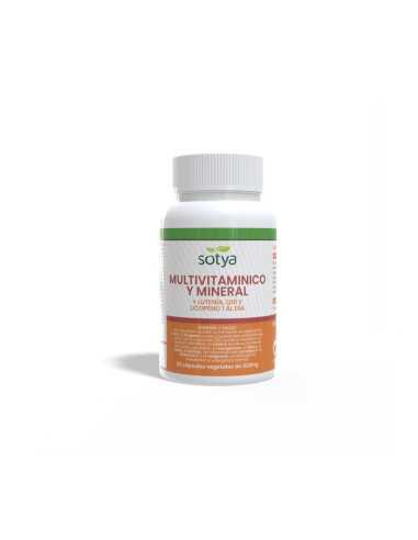 Multivitaminico y mineral 820mg 60 capsulas Sotya