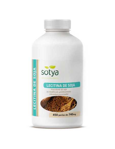 Lecitina de soja 740mg 450 perlas Sotya Lecitina de soja 740mg 450 perlas Sotya
