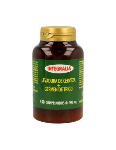 Levadura de cerveza y germen trigo 280 comprimidos Integralia