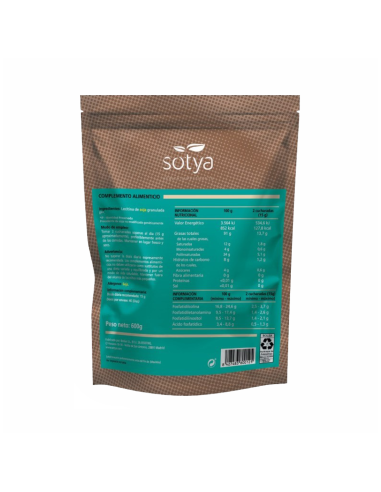 Lecitina de soja IP granulada Doypack 600g Sotya