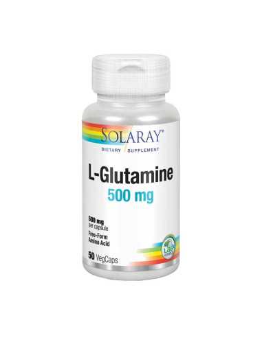 L-Glutamine 500mg 50vcaps Solaray