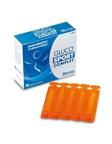 Gluco Sport Complet 10ml x 20 ampollas Faes Farma