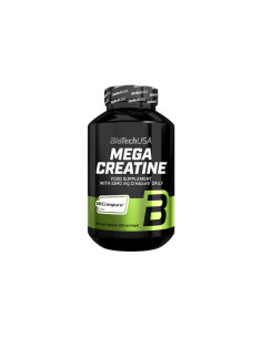 Creapure Mega Creatina 120 caps BiotechUSA