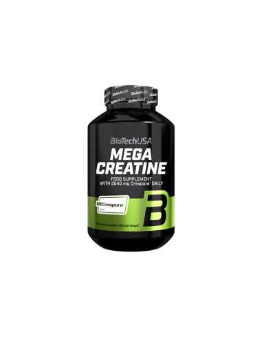 Creapure Mega Creatina 120 caps BiotechUSA