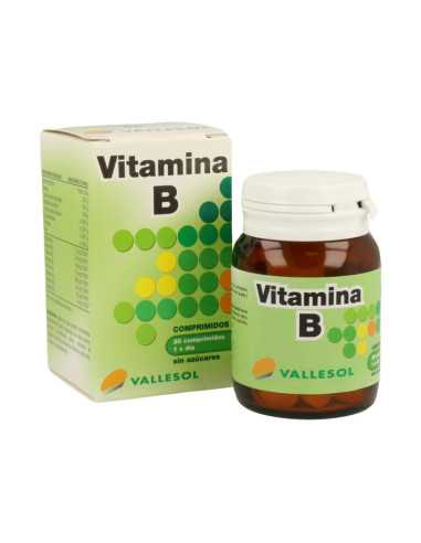 Vitamina B complex 30 comprimidos Vallesol