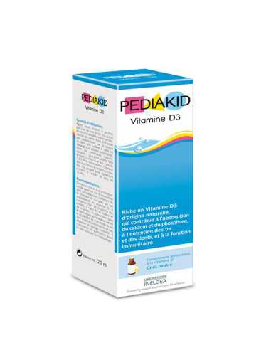 Vitamina D3 1000UI 20ml Pediakid