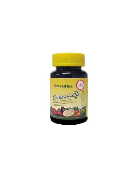 Source Of Life (multivitaminico y mineral) 60 comp Natures Plus