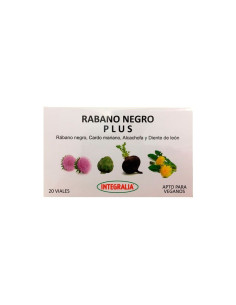 Rabano Negro plus 20x10ml Integralia