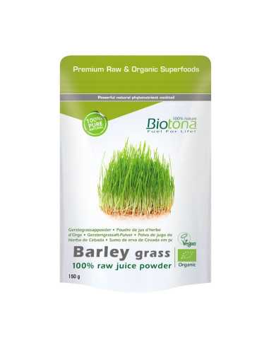 Barley grass/hierba de cebada superfood bio 150g Biotona