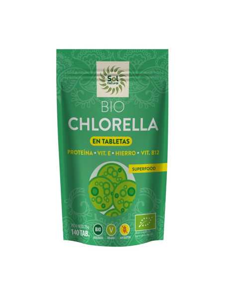 Chlorella Bio 140 tabletas Sol Natural