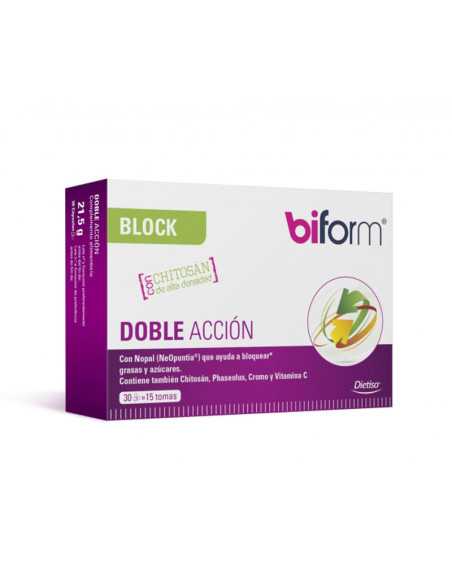 Biform Block doble accion 30 capsulas Dietisa Biform Block doble accion 30 capsulas Dietisa