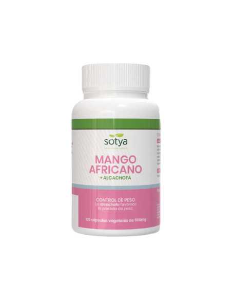 Mango africano + Alcachofa 560mg 120 capsulas Sotya