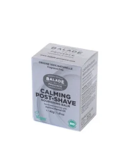 Bálsamo sólido para después del afeitado-40 gr | Bálsamo after shave hombre natural