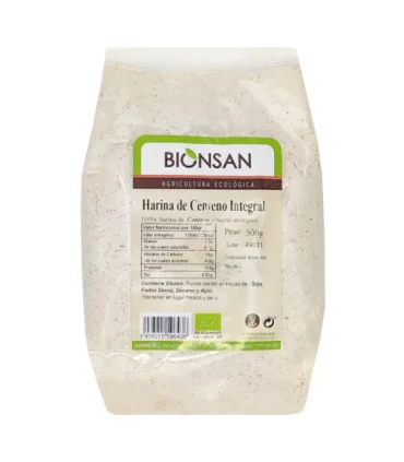 Harina de Centeno Integral Ecológica 500 gr