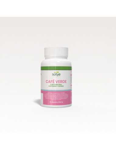 Cafe verde, garcinia, chitosan y cromo 650mg 90 capsulas Sotya