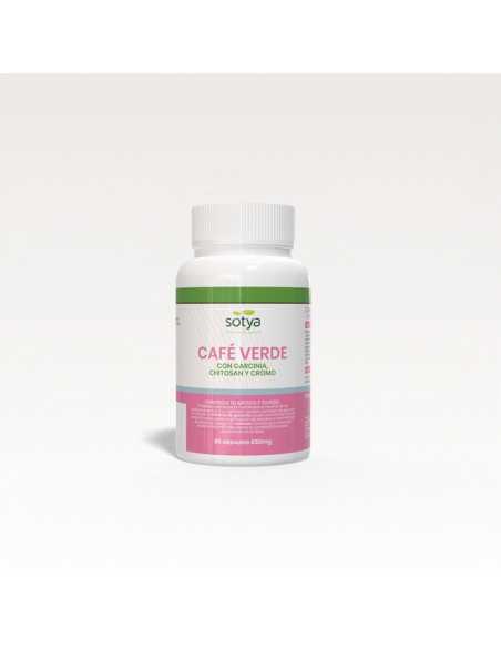 Cafe verde, garcinia, chitosan y cromo 650mg 90 capsulas Sotya
