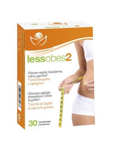 Lessobes 2 Control Calorias 30 comprimidos Bioserum
