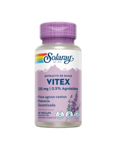 Vitex Agnus Castus Sauzgatillo 60vcaps Solaray