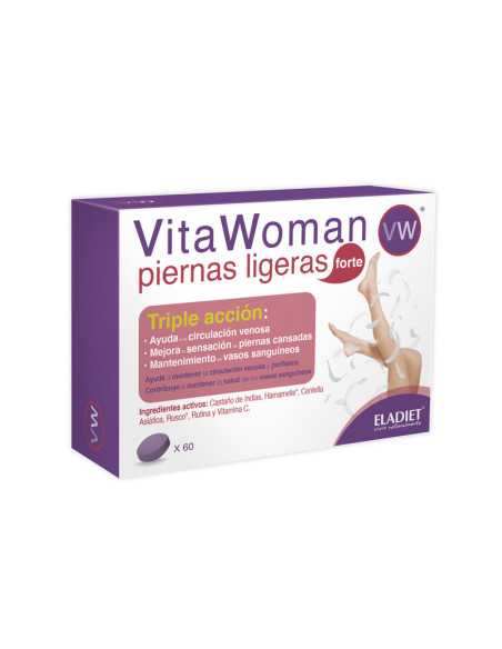 Vitawoman Piernas ligeras Forte 60 comprimidos Eladiet Vitawoman Piernas ligeras Forte 60 comprimidos Eladiet