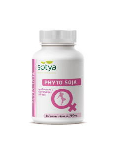 Phyto soja isoflavonas 750mg 80 comprimidos Sotya