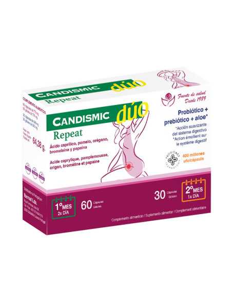 Candismic DUO 60 capsulas+30 capsulas Bioserum
