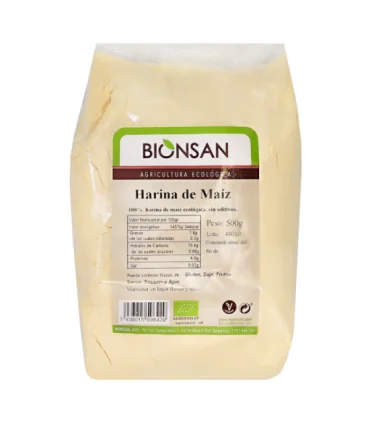 Harina de Maíz Ecológica 500 gr Harina de Maíz Ecológica 500 gr