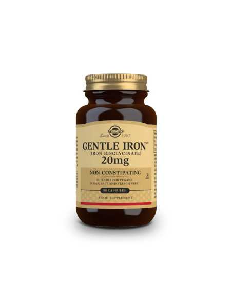 Hierro Gentle 20mg 90vcaps Solgar Hierro Gentle 20mg 90vcaps Solgar