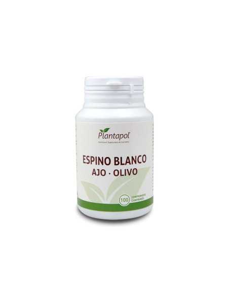 Espino blanco, Ajo y Olivo 100 Comprimidos Plantapol