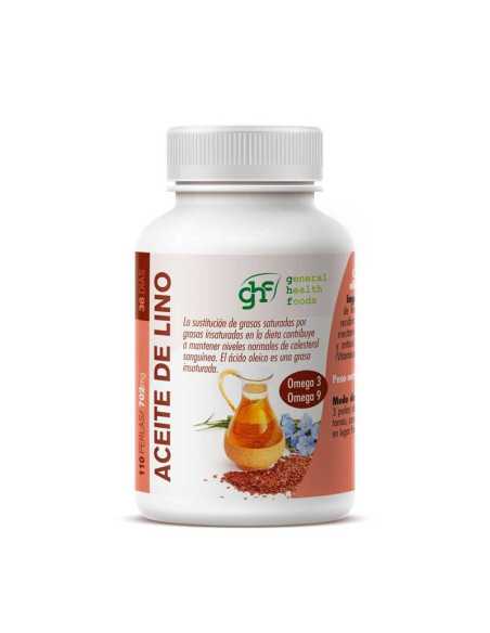 Aceite de lino 702mg 110 perlas GHF