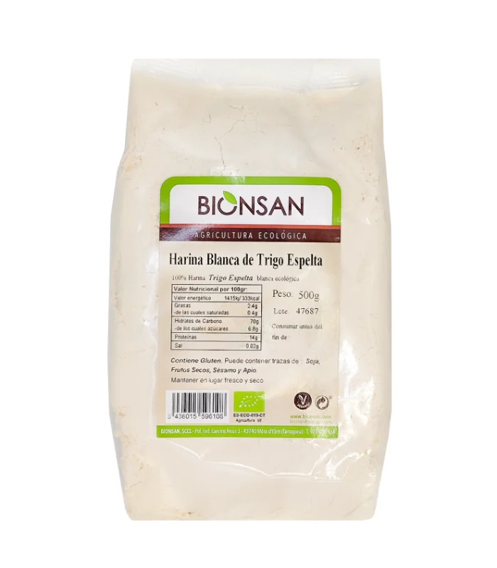 Harina de Trigo Espelta Blanca 500 gr