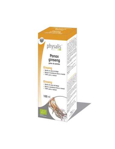 Ginseng (panax ginseng) extracto hidroalcoholico bio 100ml Physalis