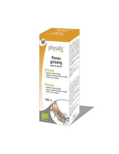Ginseng (panax ginseng) extracto hidroalcoholico bio 100ml Physalis