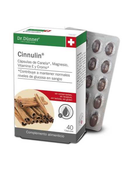 Canela con cinnulin 40 capsulas Dr Dunner