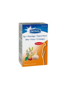 Ajo muerdago espino blanco 80 capsulas Bional