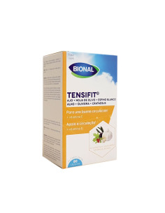 Tensifit Ajo Olivo Espino Blanco+Vitamina E 80 capsulas Bional